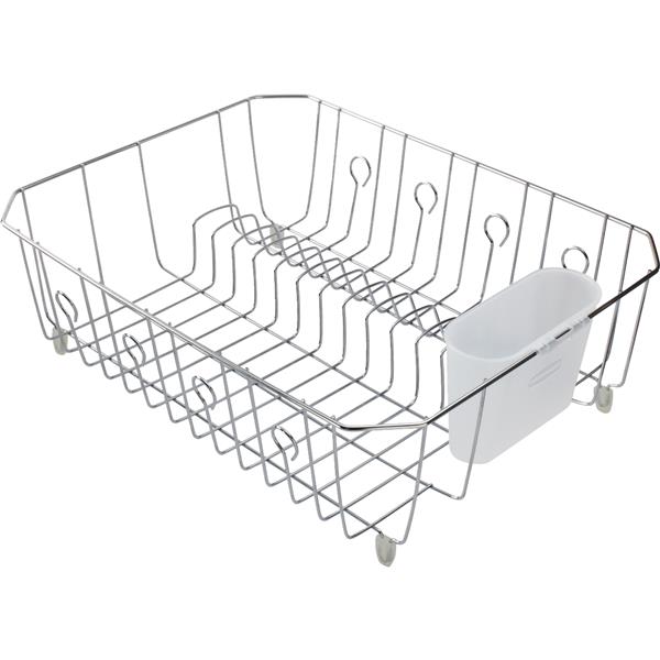 Rubbermaid Wire Sink Dish Drainer 13.81 In. x 17.62 In. Chrome