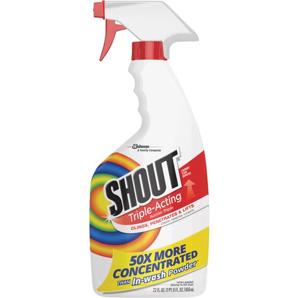 Shout Triple-Acting Stain Remover 22 Oz.