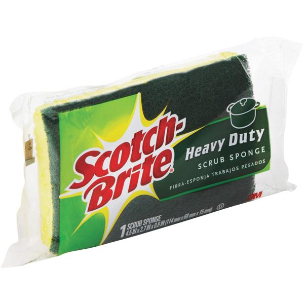 ****3M Scotch-Brite Heavy Duty Scrub Heavy Duty Sponge 4.5 In. x 2.7 In.