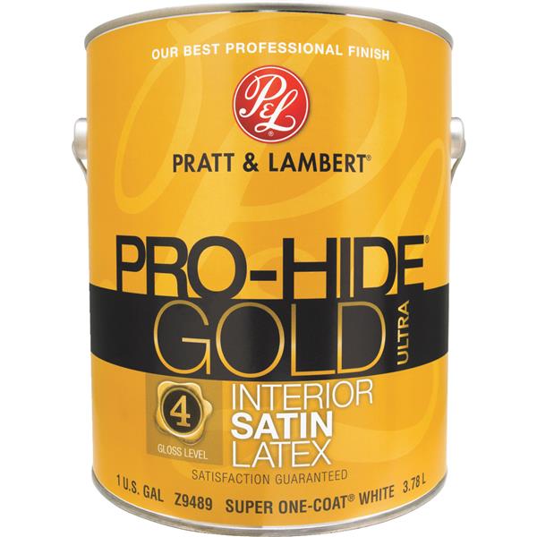 ****Valspar Pro-Hide Gold Ultra Zero VOC Latex Satin Interior Wall Paint, Super One-Coat White, 1 Gal.