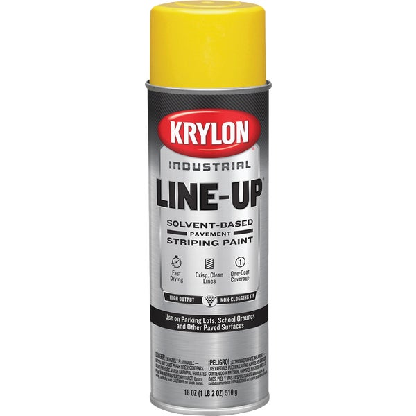 Krylon Industrial 8301 SB Highway Yellow Striping Paint