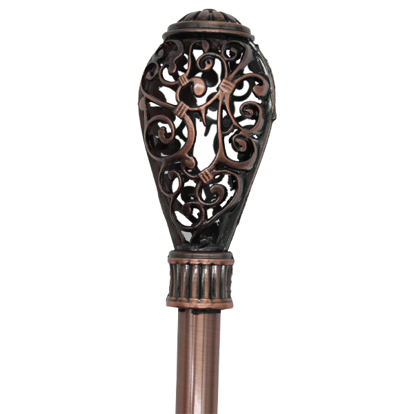 ****Royal Homes Curtain Rod 28-48 In. Copper