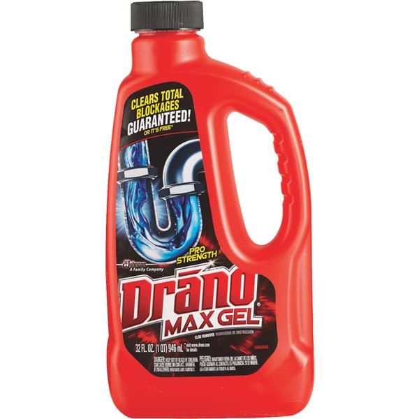 Drano Pro Strength Max Gel Drain Cleaner 32 Oz.