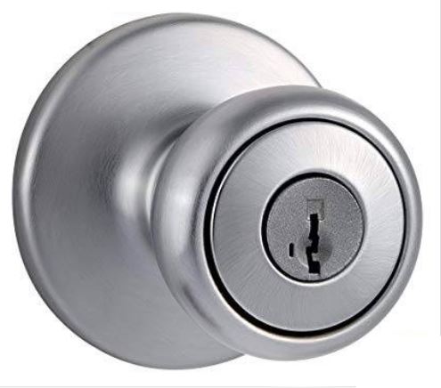 ****Kwikset Keyed Entry Door Chrome Knob