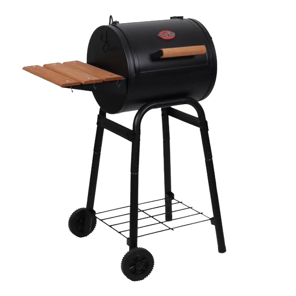 Chargriller Patio Pro-250 Sq In Charcoal Grill with Side Shelf