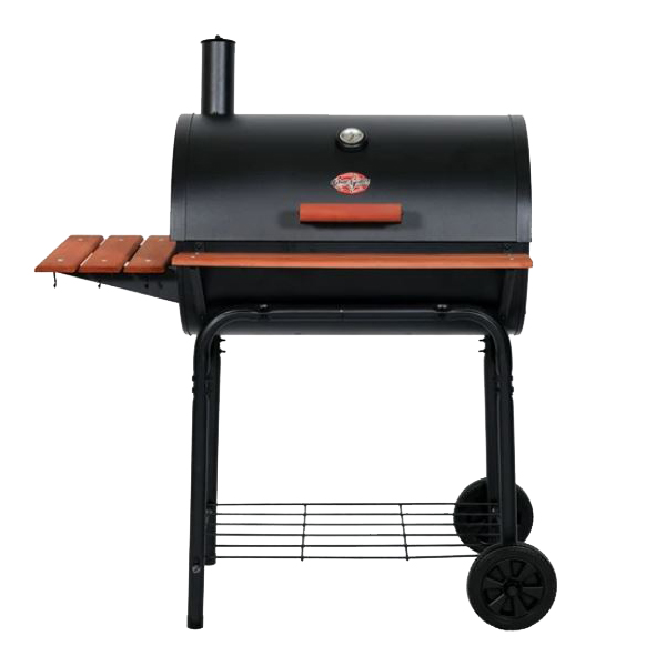 Chargriller Super Pro Charcoal Grill with Warming Rack, Front / Side Shelf 580 Sq In