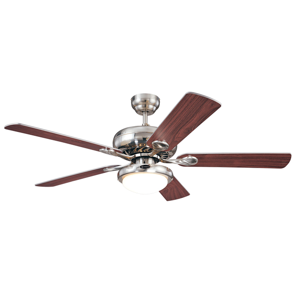 Westinghouse Euro Swirl Ceiling Fan 52 In., Brushed Nickel (C.F.M - 4978)