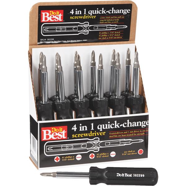 ****Do it Best Screwdriver 4-in-1 Multi-Bit