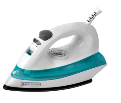 Black &amp; Decker Quick 'N Easy Steam Iron, Non-Stick