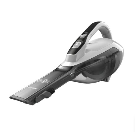 Black &amp; Decker Dustbuster AdvancedClean Cordless Handheld Vacuum, Powder White
