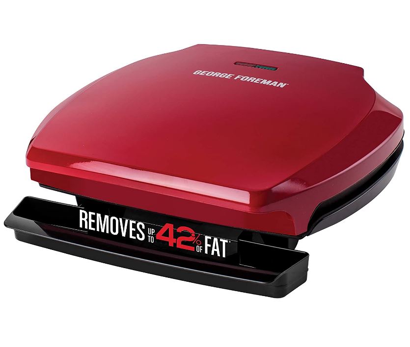 George Foreman Grill 2 in 1 Red