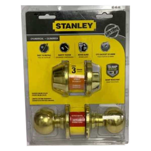 ****Stanley Single Cylinder Key-Entry and Single Deadbolt Combo