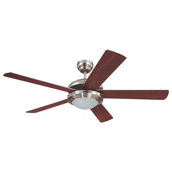 Westinghouse Comet Ceiling Fan 52 In. Brushed Nickel Finish