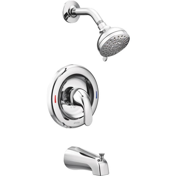 Moen Adler Chrome Single-Handle Bath/Shower Set