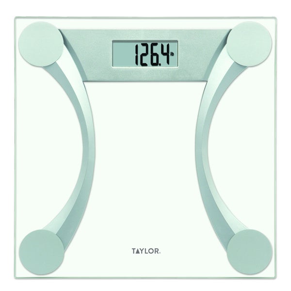 Taylor Clear Glass Digital Scale