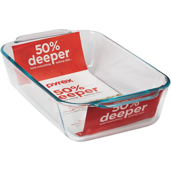 ****Pyrex Glass Deep Baking Dish 7 In. x 11 In. x 2.7 In.