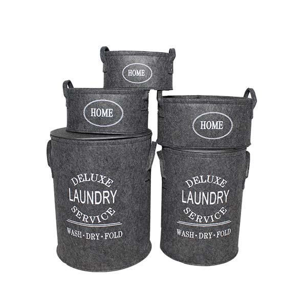 Royal Homes 5pc Fabric Hamper Set