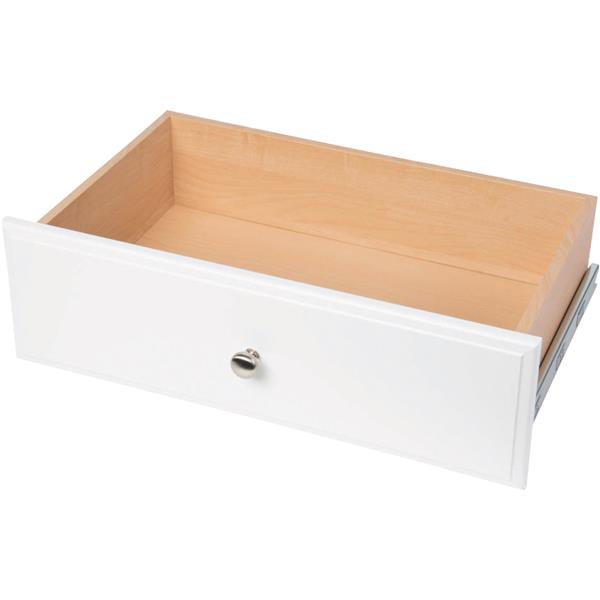 ****Easy Track 8 In. White Deluxe Drawer