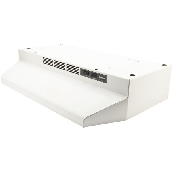 Broan-Nutone 41000 Series Non-Ducted Range Hood 30 In. White