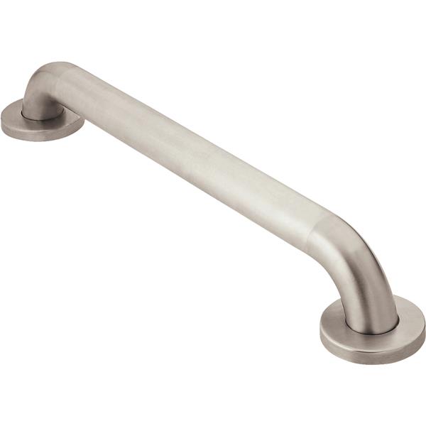 ^Moen Home Care 18 In. x 1-1/2 In. Concealed Screw Grab Bar, Peened