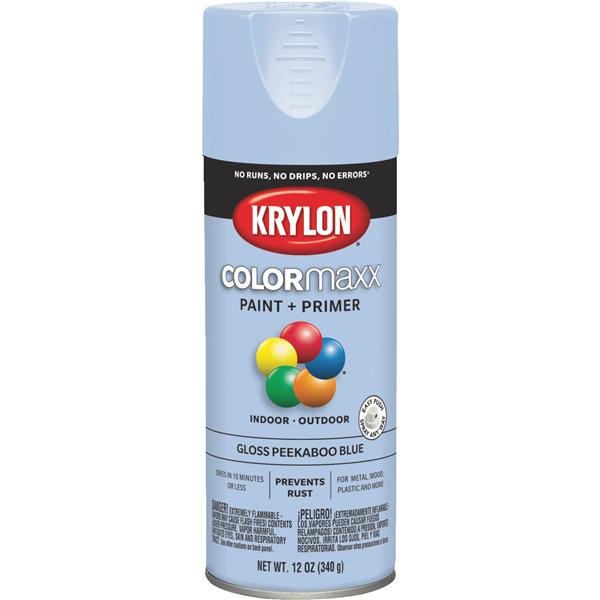 ****Krylon 5530 Gloss Peekaboo Blue