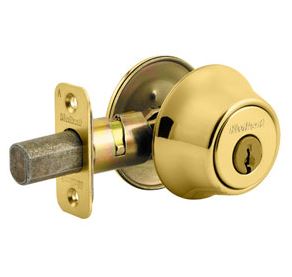 ****Kwikset Golden Single Cylinder Deadbolt