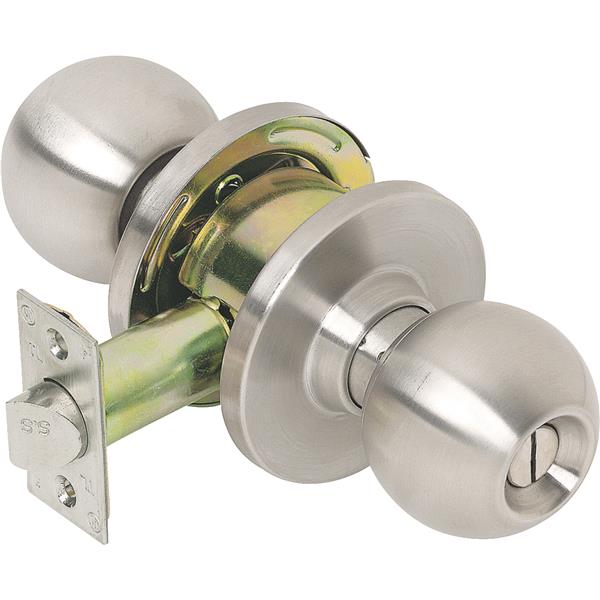 ****Tell Stainless Steel Bed &amp; Bath Door Knob