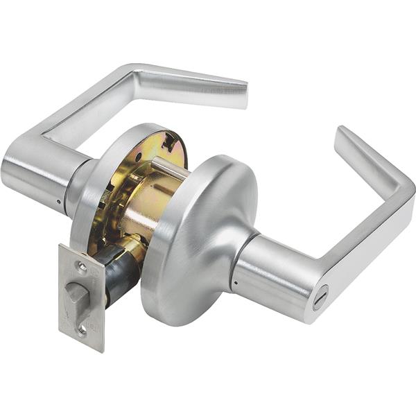 ****Tell Satin Chrome Privacy Door Lever