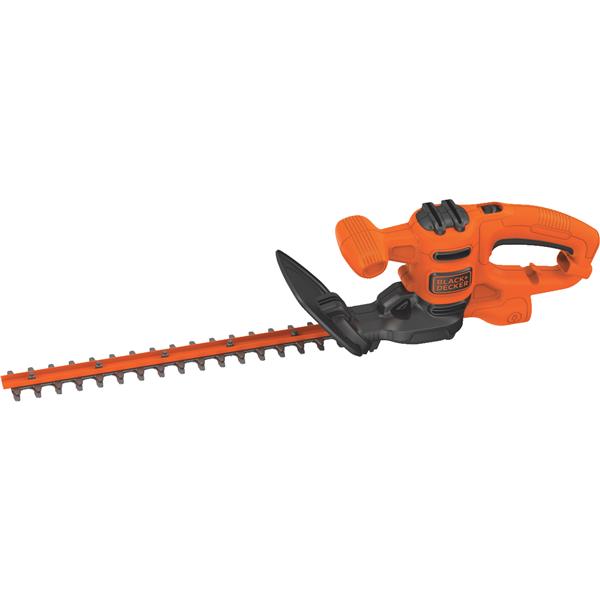 Black &amp; Decker Electric Hedge Trimmer 16 in 3-Amp Corded