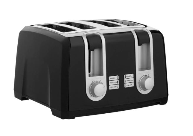 Black &amp; Decker Toaster 4-Slice Black