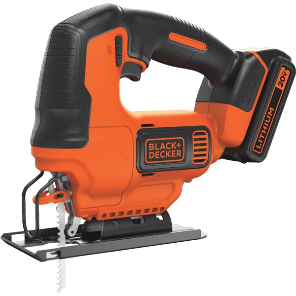 ****Black &amp; Decker 20 Volt MAX Lithium-Ion 1.5 Ah Cordless Jig Saw Kit