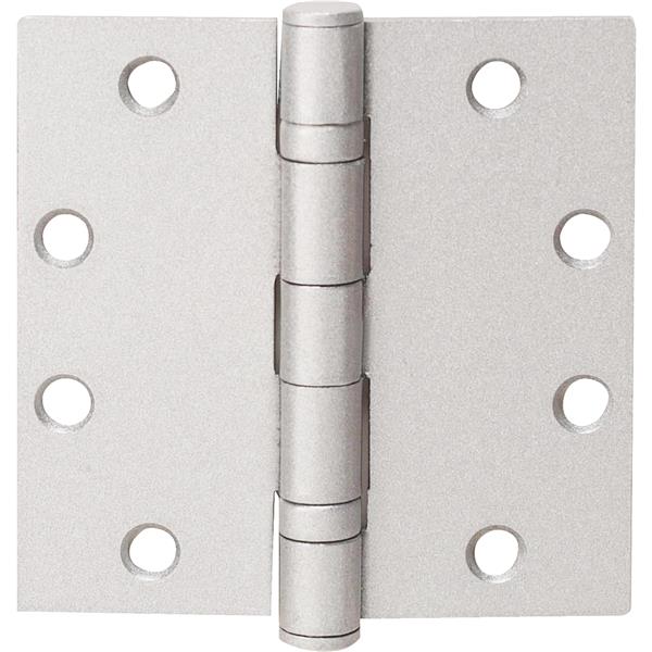 ****Tell Commercial 4-1/2 In. Square Satin Chrome Ball Bearing Door Hinge (3-Pack)