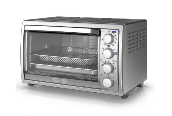 Black &amp; Decker Crisp 'N Bake Air Fry Toaster Oven with Rotisserie