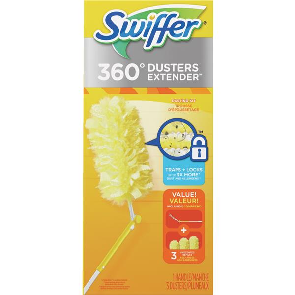 ****Swiffer 360 Duster Extender Kit (Extends Up To 3 Ft.)