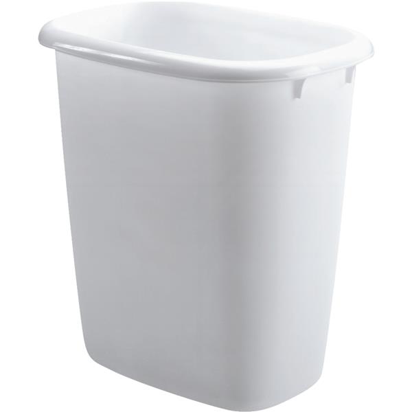 Rubbermaid Wastebasket 15 Qt. White