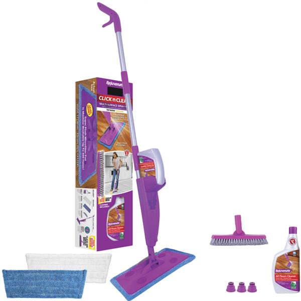 Rejuvenate Click n Clean Microfiber Multi-Surface Spray Mop