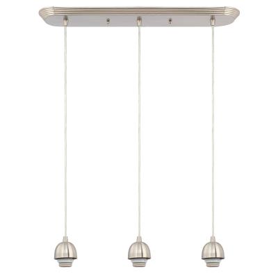 ****Westinghouse 3 Light Brushed Nickel Pendant