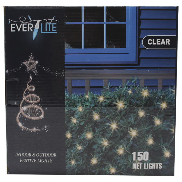 Everlite 150 Net Lights Clear