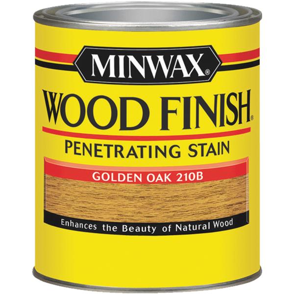 Minwax Wood Finish Penetrating Stain, Golden Oak, 1/2 Pt.