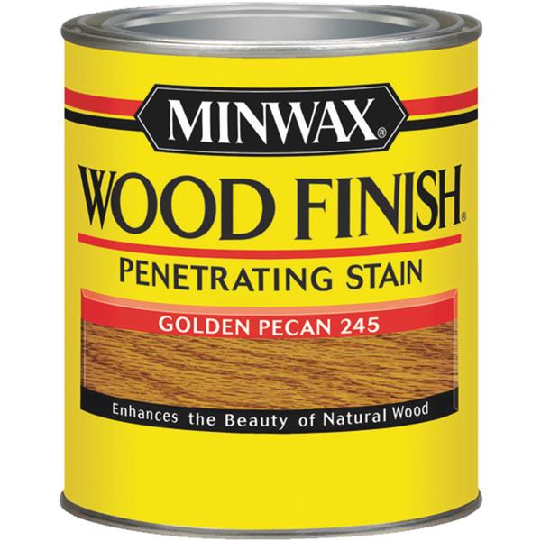 Minwax Wood Finish Penetrating Stain, Golden Pecan, 1/2 Pt.