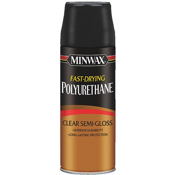 Minwax Semi-Gloss Clear Spray Polyurethane, 11.5 Oz.