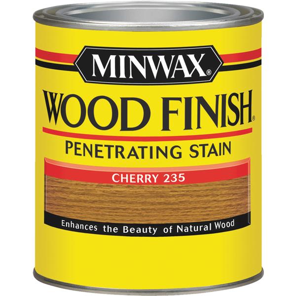 Minwax Wood Finish Penetrating Stain, Cherry, 1 Qt.