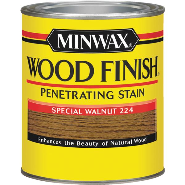 Minwax Wood Finish Penetrating Stain, Special Walnut, 1 Qt.