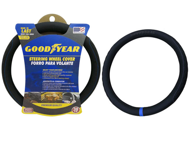 Goodyear Premium Steering Wheel Cover 38cm