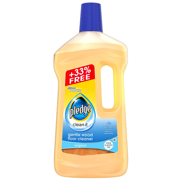 ****Pledge Clean It Gentle Wood Floor Cleaner Original 1L