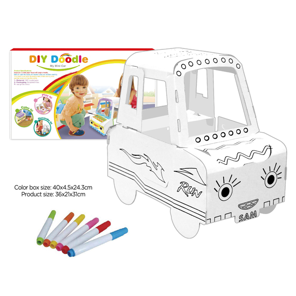 ****FANTASY &amp; CO. DIY PAINTING TOYS SET - MY MINI CAR