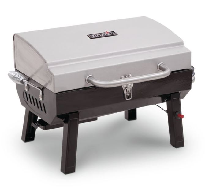 Char-Broil Stainless Steel 200 Sq. In. LP Gas Portable Tabletop Grill