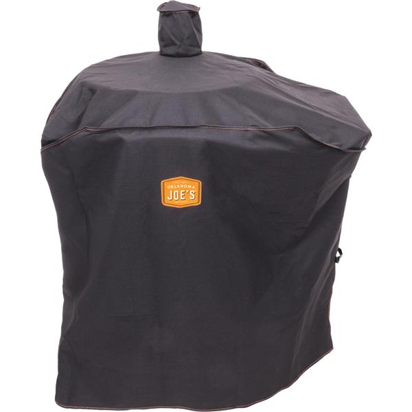 Oklahoma Joe's Bronco 34.25 In. Black Polyester Drum Smoker Cover