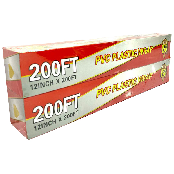 ****Mr. Save PVC Plastic Wrap 2 pack 200 square Ft.