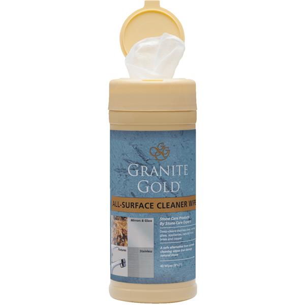 ****Granite Gold All-Surface Cleaning Wipes 40-Count